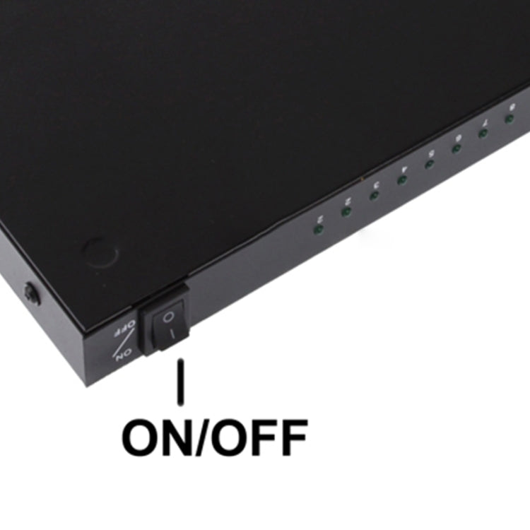 Sandsberg | 1 x 8 Full HD 1080P HDMI Splitter mit Schalter, V1.4 Version, Unterstützung für 3D & 4K x 2K (Schwarz)