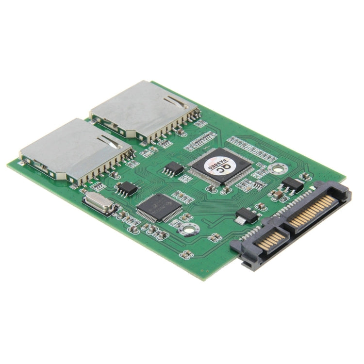 Sandsberg | Dual SD-Karten-zu-22-Pin-SATA-Adapter-Konverterkarte