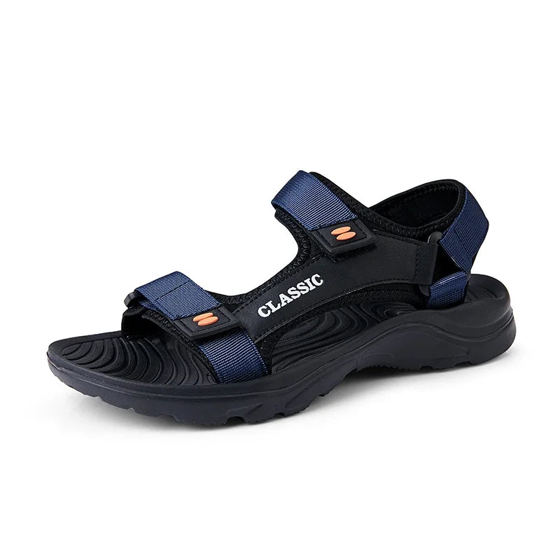 Herren Atmungsaktive Mesh Sandalen Sommer Leichtgewichtig Outdoor Strand Komfort Rutschfeste Freizeitschuhe
