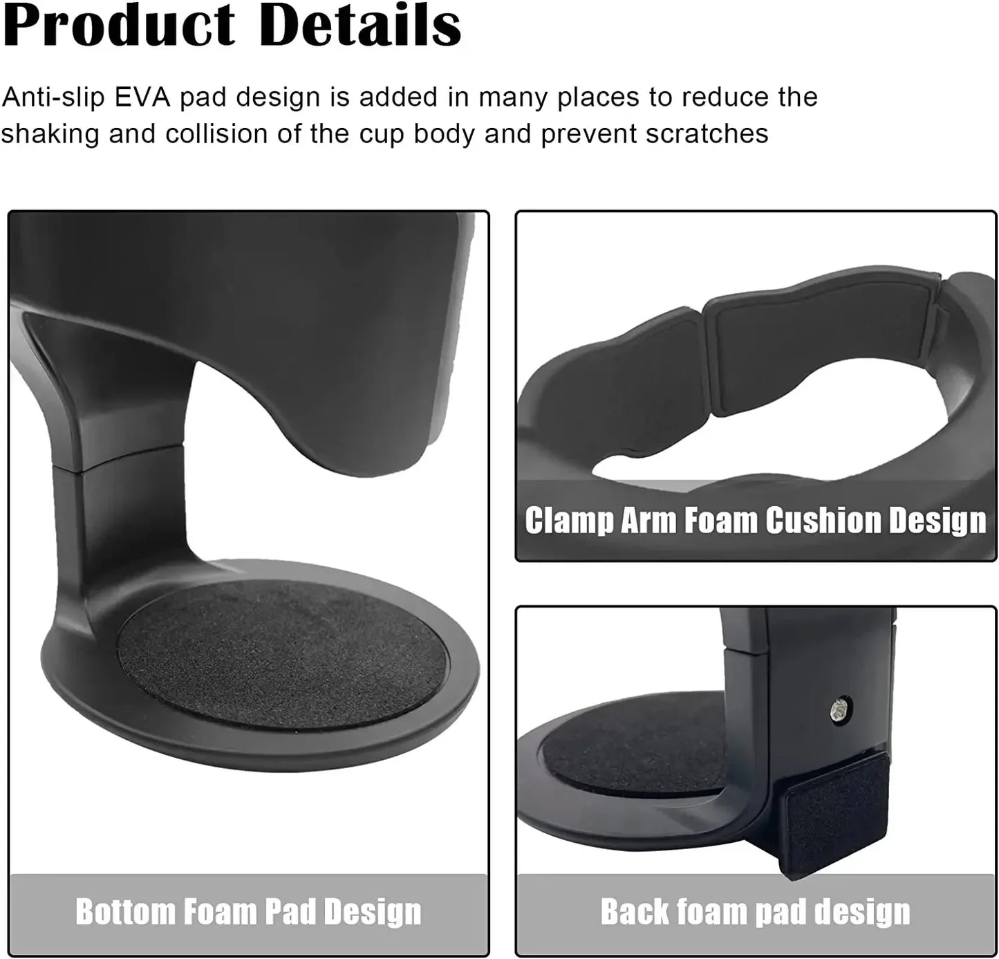 Sandsberg | Multifunktionaler Auto-Luftauslass-Becherhalter - 2 Stück