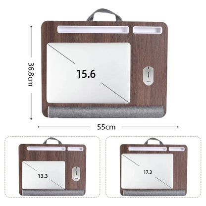 Sandsberg | Tragbarer Laptop-Tisch mit Kissen