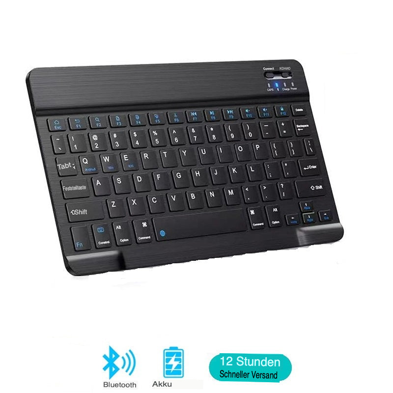 Sandsberg Super tragbare kabellose wiederaufladbare Bluetooth-Tastatur für PC, Android, iOS