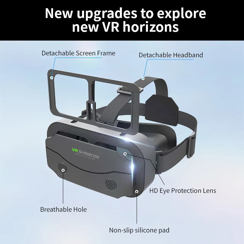 VR-Brille Virtual-Reality-Headset – 3D-Brille für Smartphones