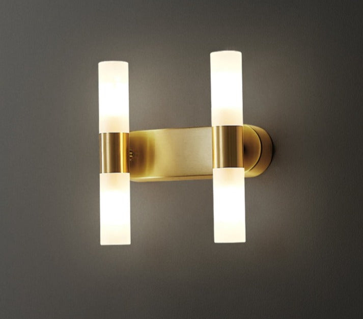 Sandsberg | EliteLume – Minimalistische Gold-Wandlampe mit energieeffizienter LED