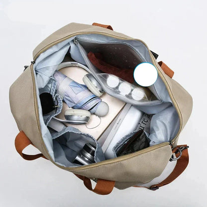Sandsberg | CarryOnFit Reise Tasche - Luxuriöse Umhängetasche für aktive Abenteurer