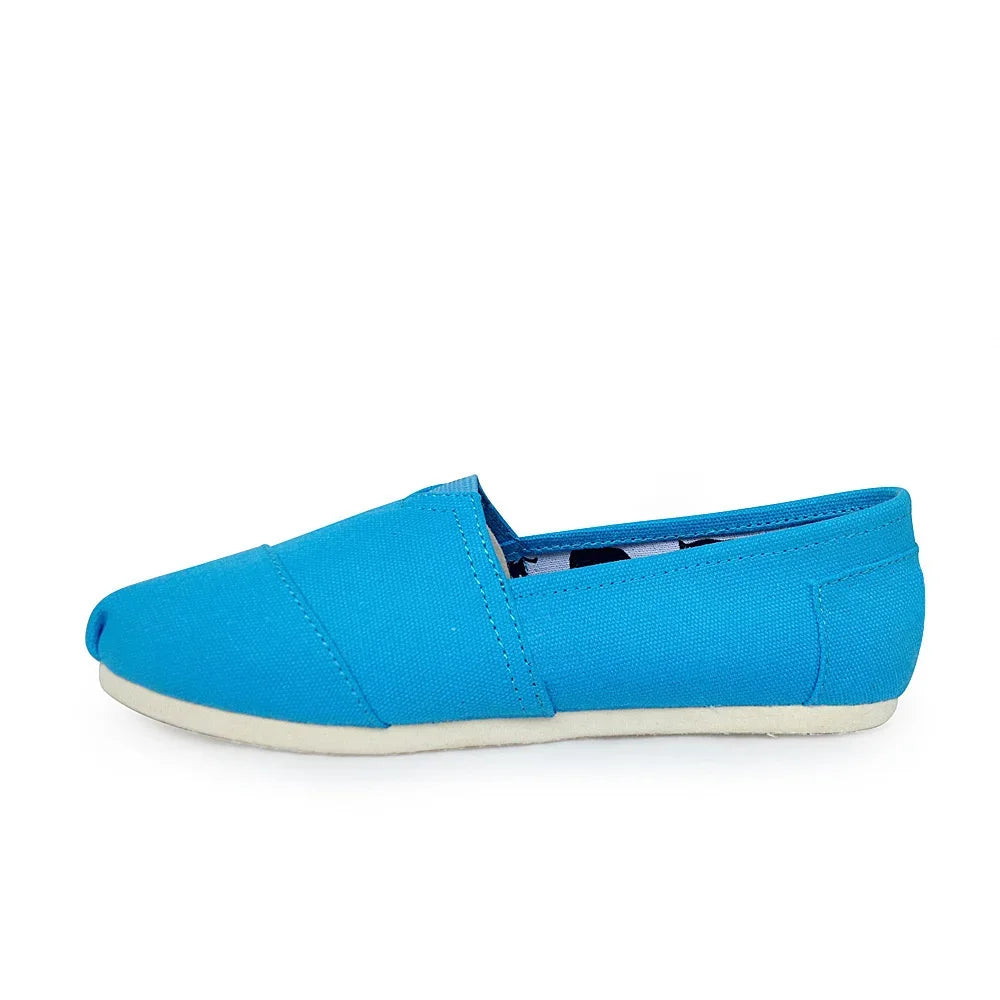 Männer und Frauen Einfarbige Schuhe Atmungsaktive Flache Canvas Flache Schuhe Einfarbig Weiche Leder Leinen Schuhe