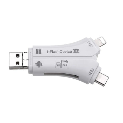 Sandsberg | 4 In 1 Flash Drive Kartenleser