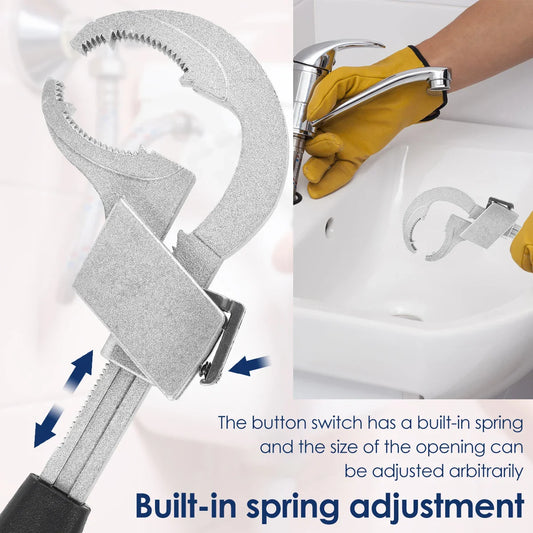 Sandsberg | Universeller multifunktionaler 4-in-1 Rohrschlüssel