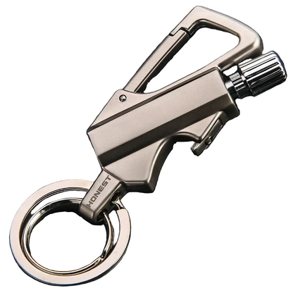 Sandsberg | FlareKey – Multifunktionaler Schlüsselanhänger Feuerzeug | Winddichtes Kerosinfeuerzeug für Outdoor- und Alltagsgebrauch