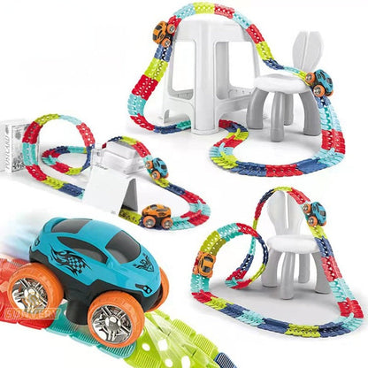 Sandsberg | FlexiTrack | Flexibles Leuchtspur-Set für Kinder