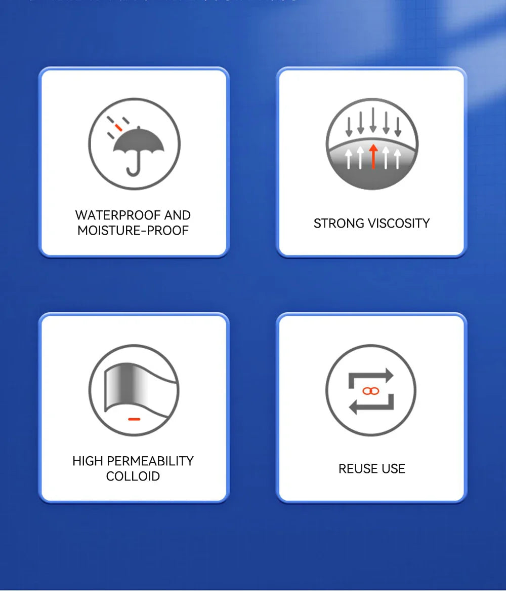 Sandsberg | Doppelseitiges Nano-Klebeband - 2 Stück