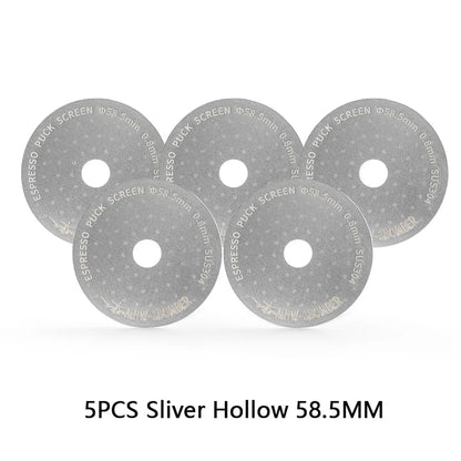 MHW-3BOMBER 51/53/58.5mm Espresso Puck Screen Doppel-Layer Metall Kaffee Wiederverwendbarer Filter