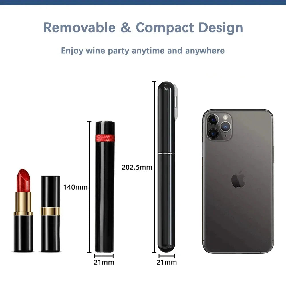 Sandsberg | 2-in-1 Luftpumpen-Weinflasche Korkenzieher