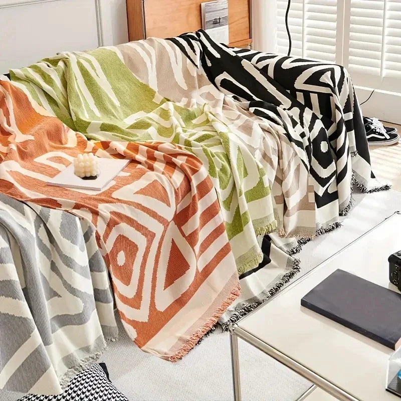 Sandsberg | Sofa Handtuch mit Quasten