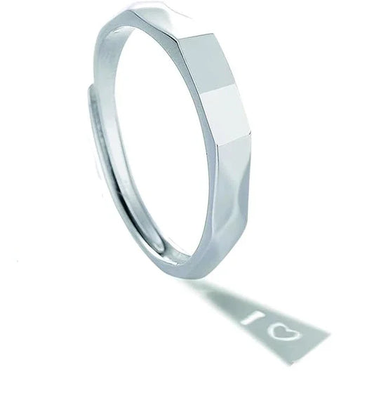 Sandsberg | Verstellbare Licht-skulptierte Eheringe