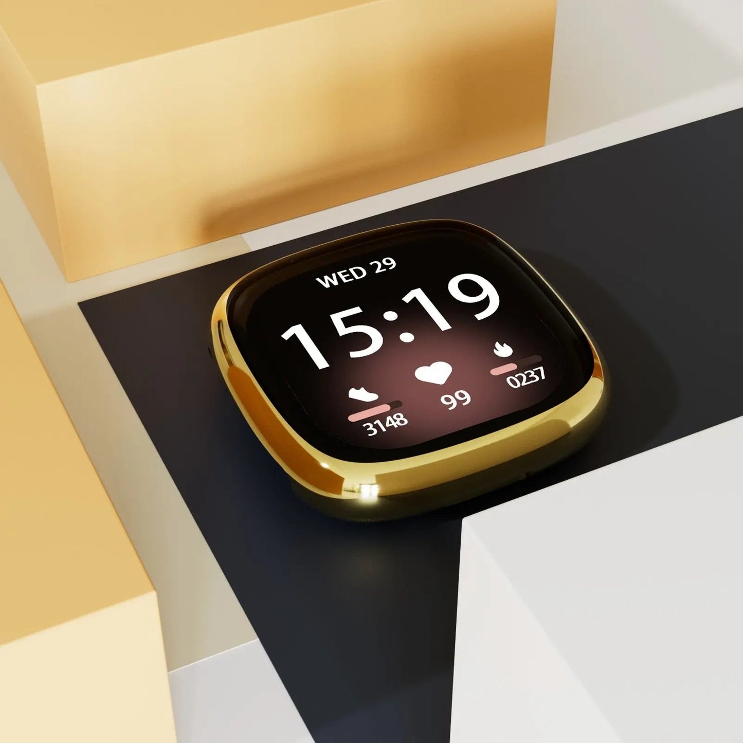 Pinnacle Premium Vollbild-Schutzhülle für Fitbit Versa 4