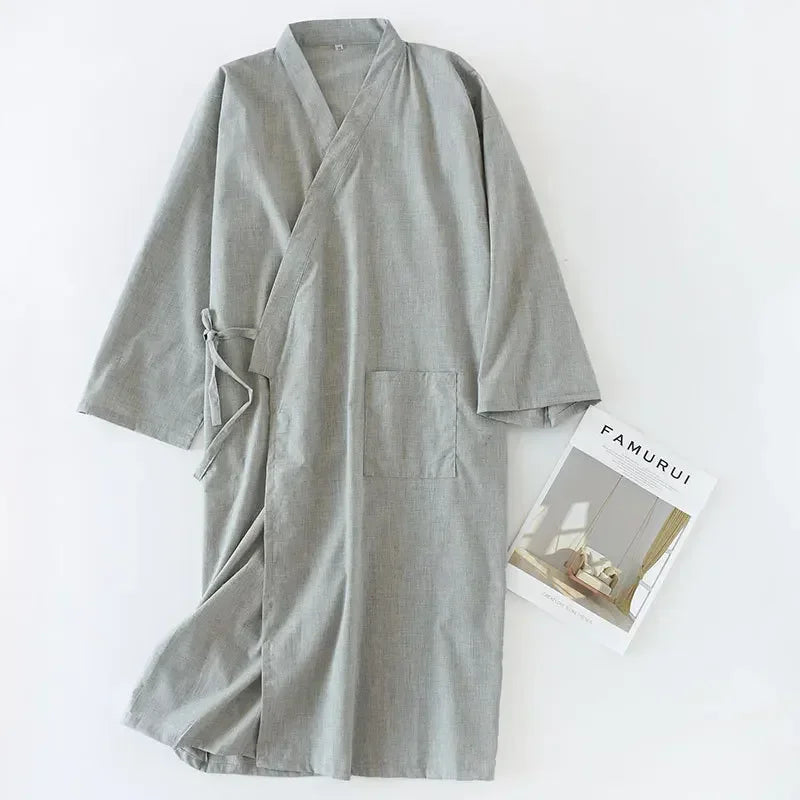 SleepRobe Bademantel - Luxuriöser Herren Kimono Bademantel 2024