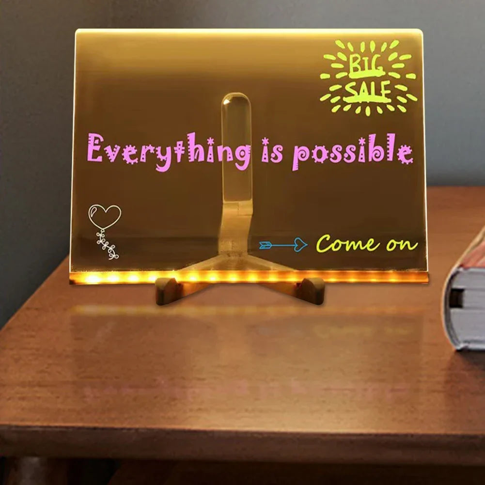 Sandsberg | Acryl LED löschbares Schreibpaneel