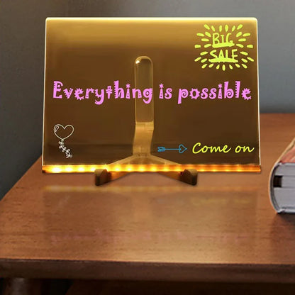 Sandsberg | Acryl LED löschbares Schreibpaneel