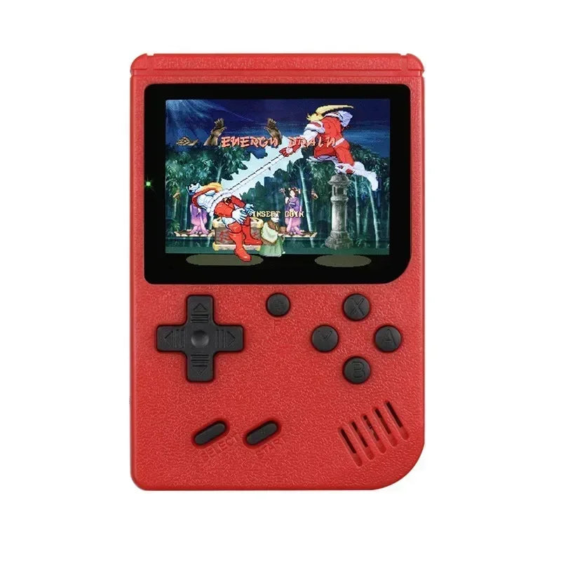 Mini Retro Handheld-Videospielkonsole - 3,0-Zoll-LCD, 500 integrierte 8-Bit-Spiele, perfektes Weihnachtsgeschenk für Kinder