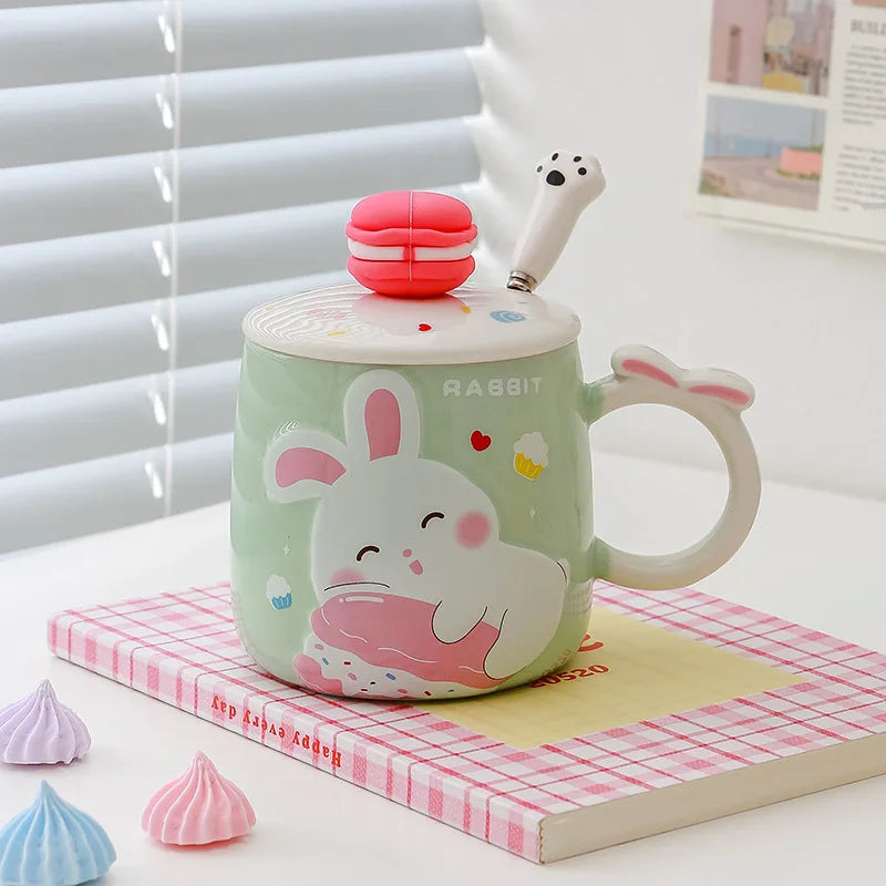 Macaron Bunny Tassen