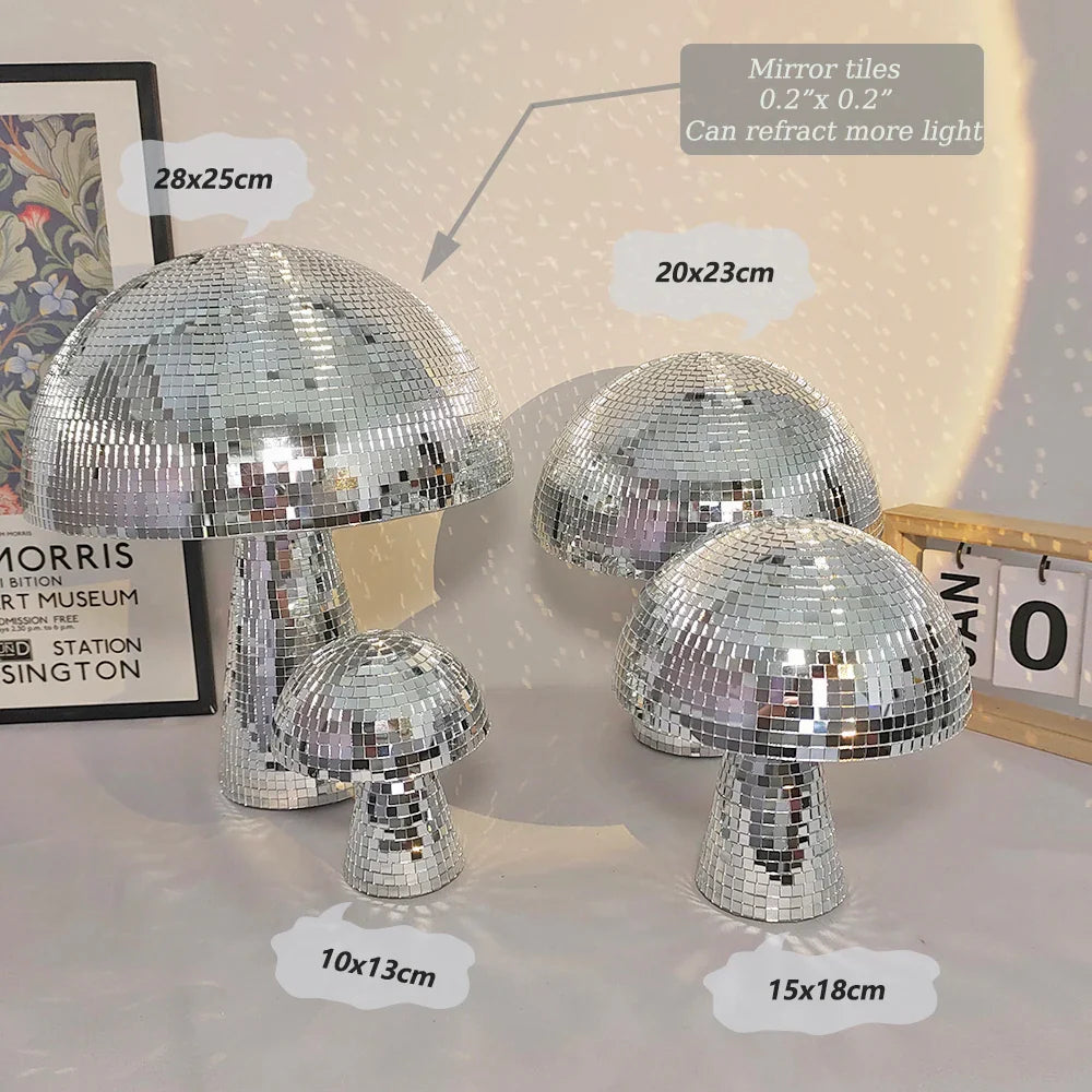 Disco-Pilz-Dekoration