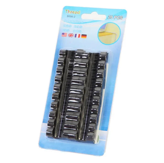 20 Stück Kabelclips Organizer Set