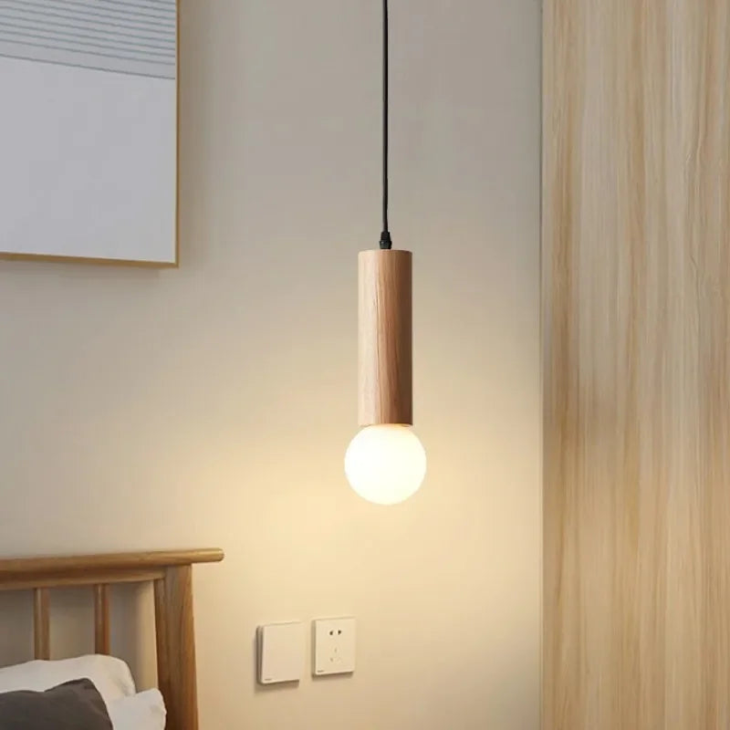 Sandsberg | Minimalistische Hängelampe aus Naturholz