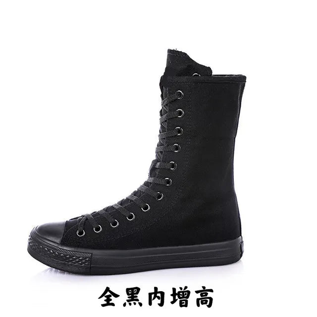 Stylische Damen-Canvas-Stiefel von Roggy