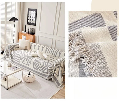 Sandsberg | Sofa Handtuch mit Quasten