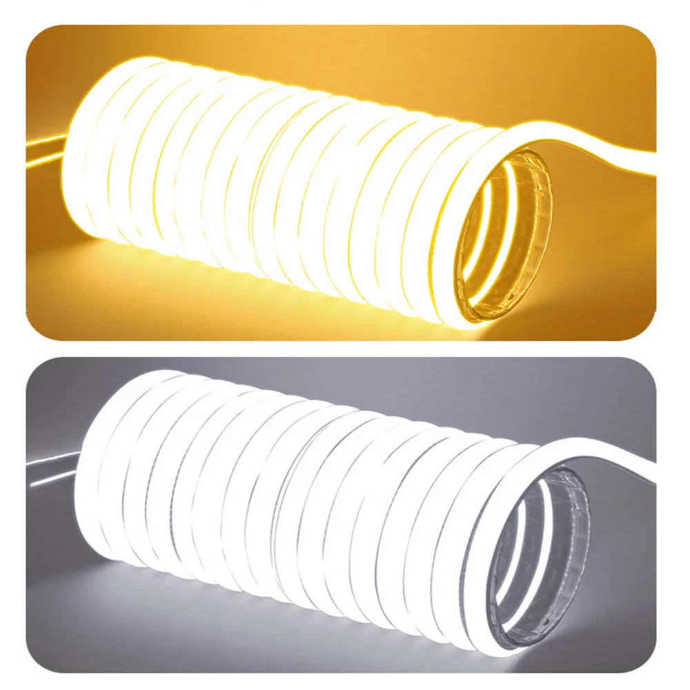 Sandsberg | 220V Hochhelles Wasserdichtes COB LED Band