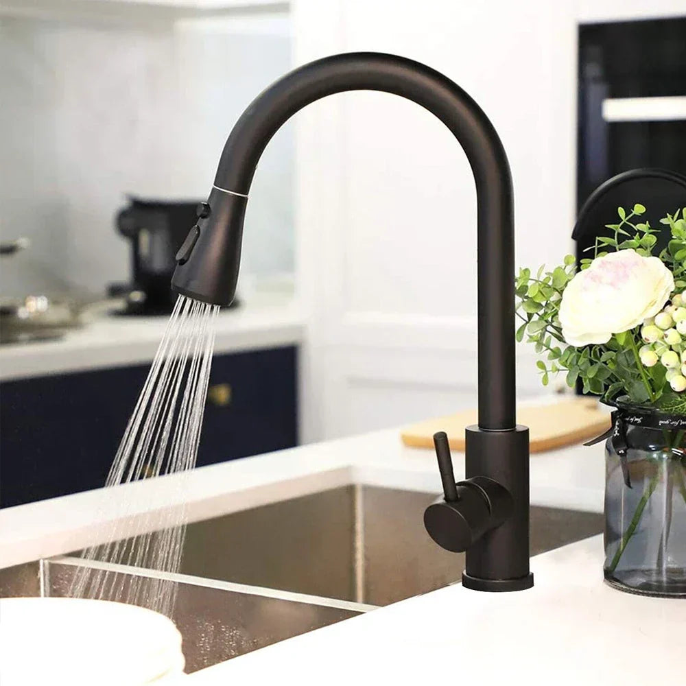 FluidCraft – Stilvolle Ziehbare Küchenarmatur für Moderne Küchen