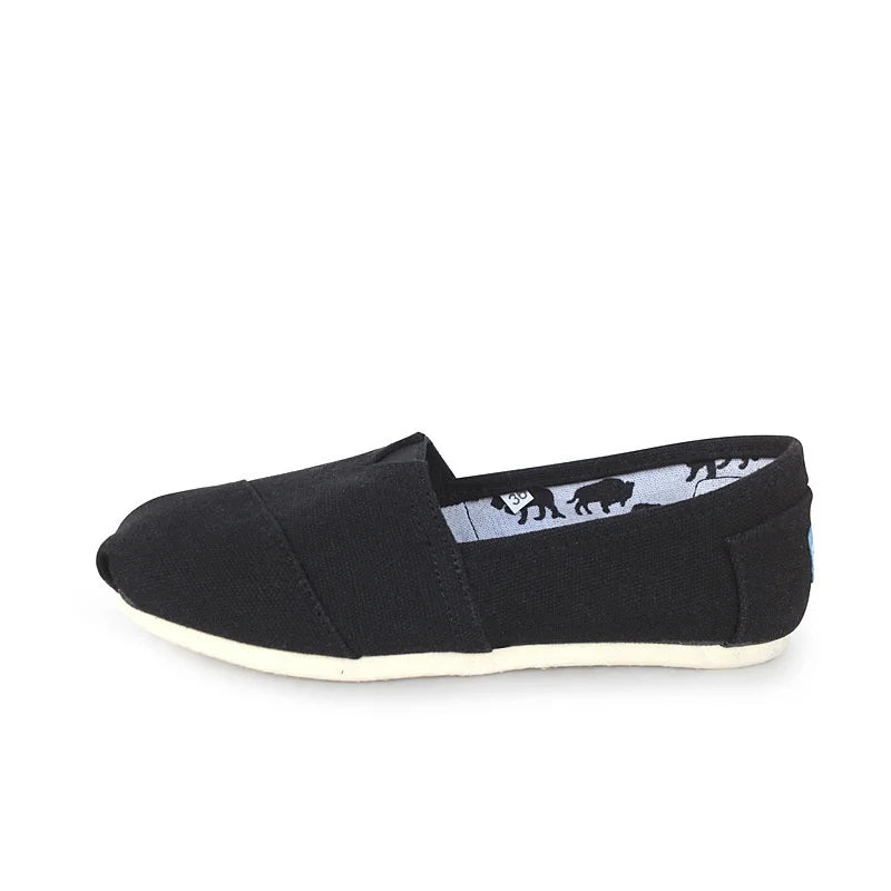 Männer und Frauen Einfarbige Schuhe Atmungsaktive Flache Canvas Flache Schuhe Einfarbig Weiche Leder Leinen Schuhe