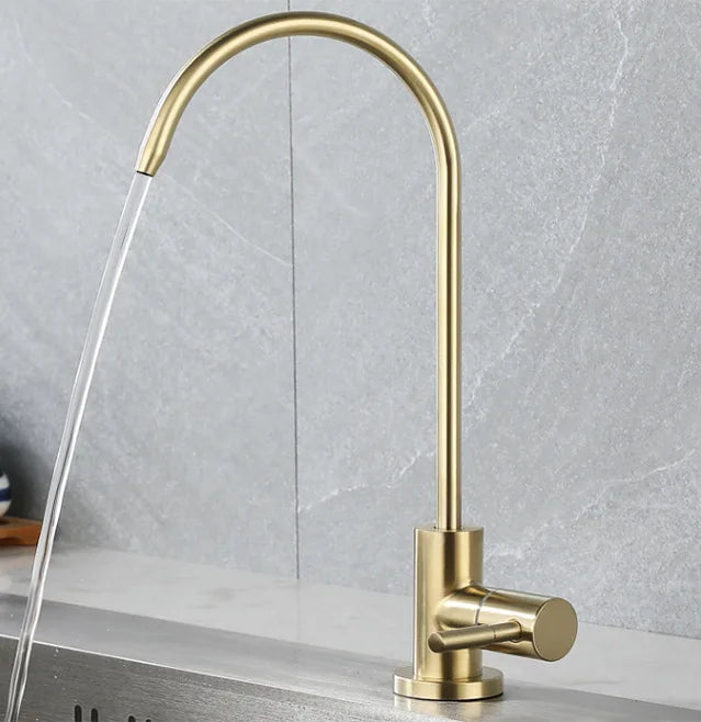 AquaFlow 304 Edelstahl drehbarer Wasserreiniger Wasserhahn