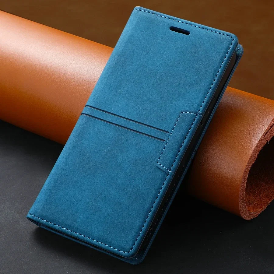 Sandsberg Leder Wallet Hülle Flip Case - Google Pixel