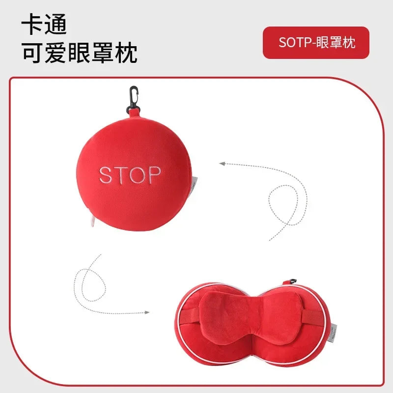 Sandsberg | 2-in-1 Reise Augenmaske Kissen