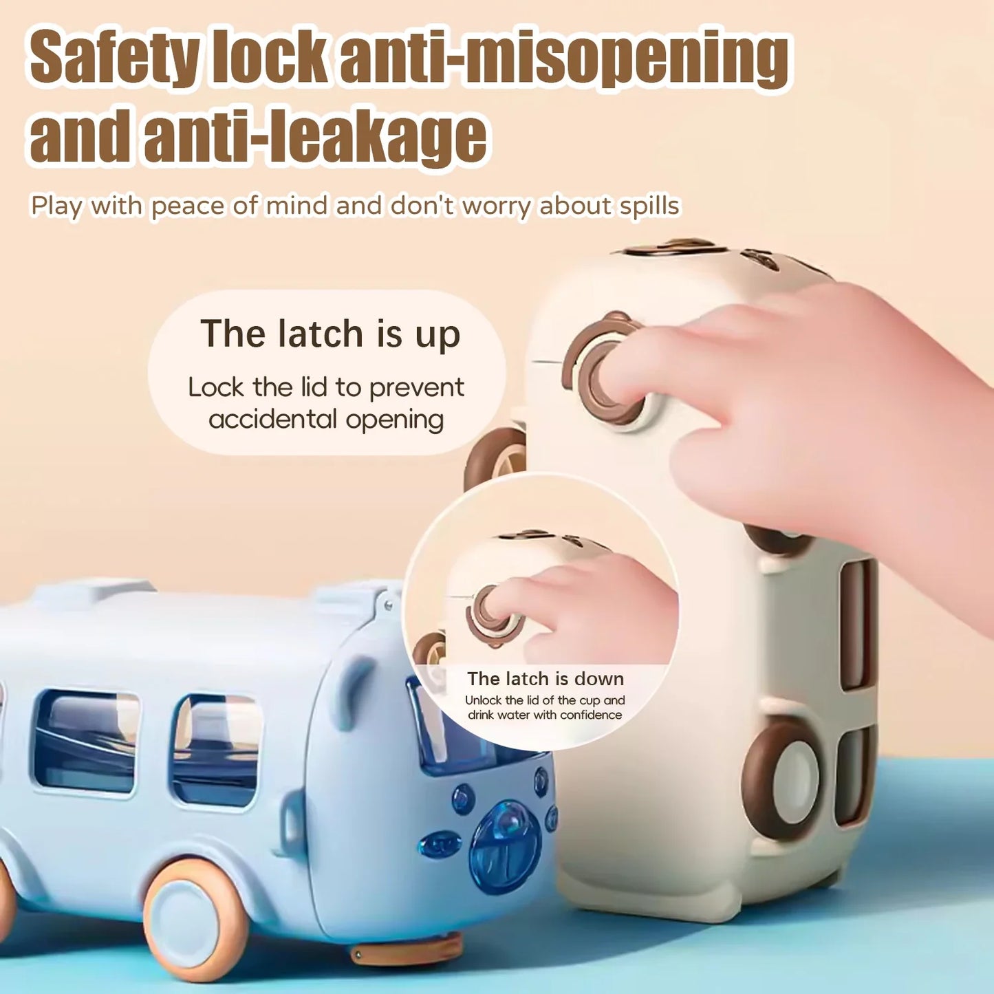 Sandsberg | Tragbare Busform Wasserflasche