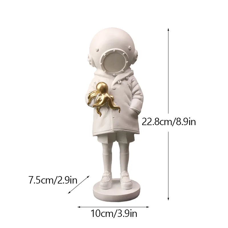Sandsberg Banksy Skulpturensammlung | Blume Werfer & Ballon Mädchen | Pop Art Figuren | Moderne Büro- & Heimdekoration