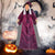 6-Fuß Lebensgroße Animierte Sprechende Hexe in Lila – Geräuschaktivierte Halloween-Hexe mit Leuchtenden Augen und Kreischendem Geräusch für Innen- und Außendekoration