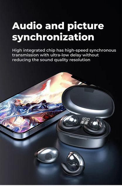 Sandsberg Super Leichtgewichtig Knochenleitung Bluetooth Drahtlose Sport Ohrhörer Kopfhörer