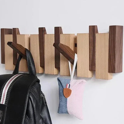 HarmonyHook - Stilvolles verstellbares Holz-Wandregal