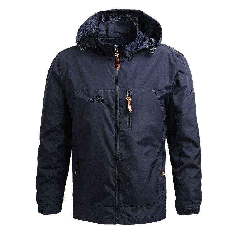 Sandsberg - taktische wasserdichte Herrenjacke mit Kapuze - Outdoor Herrenjacke