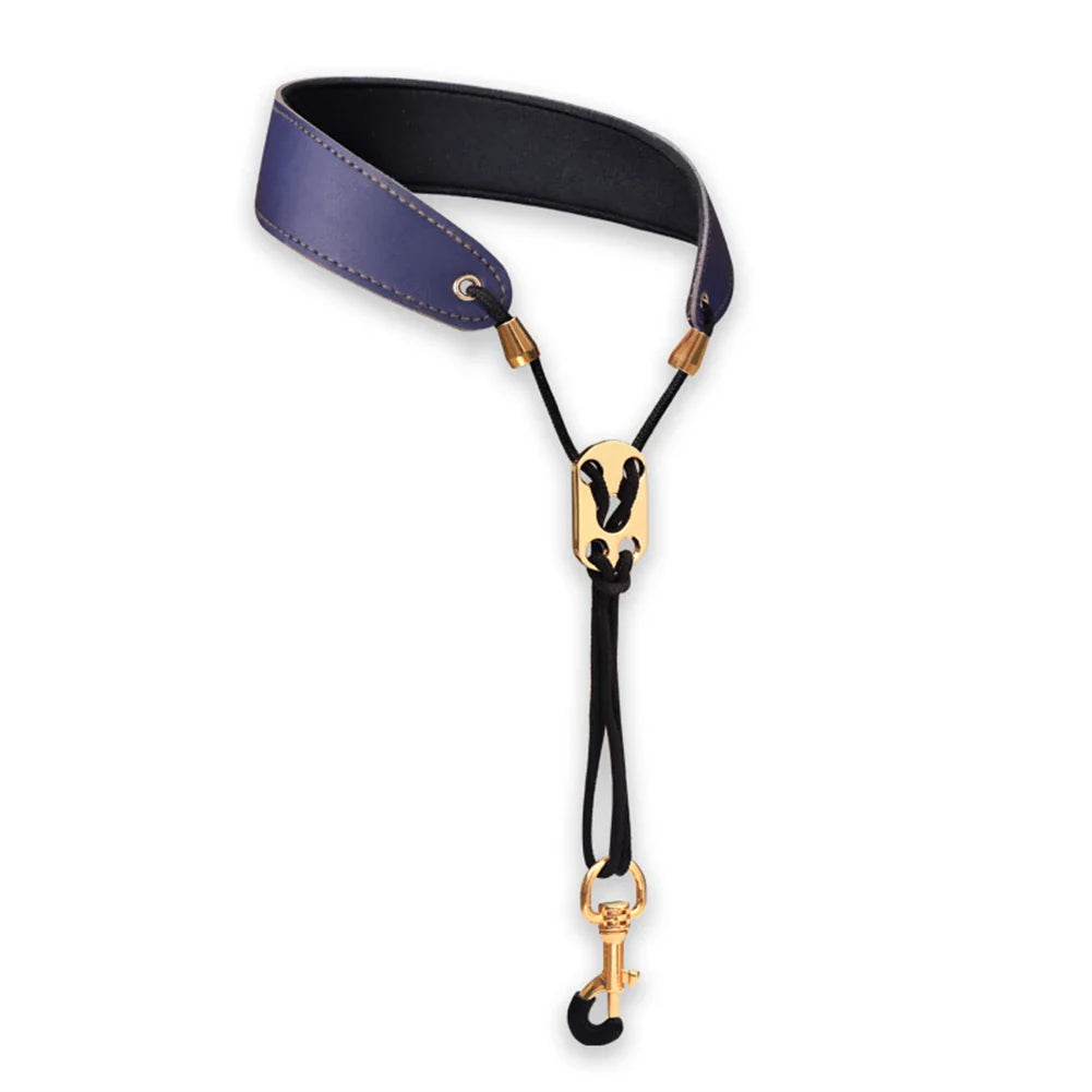 Leder Saxophon Gurt: Lanyard Nacken Schutz für Sopran/Tenor/Alto/Bariton Saxophon - Musikinstrument Zubehör