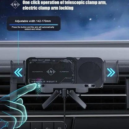 Sandsberg | Kabelloses Schnellladegerät Flip Auto Telefonhalter