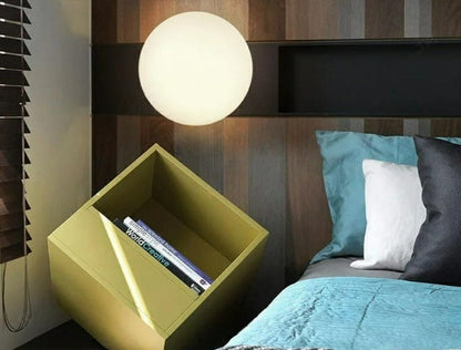 Sandsberg | GlaciaLuxe – Minimalistische Wandleuchte mit Glasstein-Design