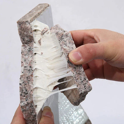 Sandsberg | Hitzebeständiges wasserdichtes Klebeband - Dickere Butylfolie mit Aluminiumfolie für Wand-, Pool-, Dachfüllreparatur - selbstklebendes Bänder
