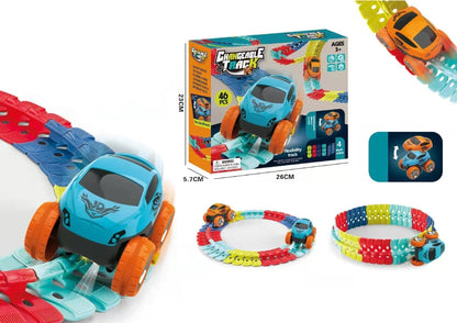 Sandsberg | FlexiTrack | Flexibles Leuchtspur-Set für Kinder