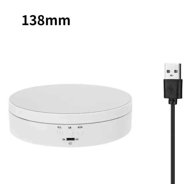 Drehteller, elektrischer, um 360 Grad drehbarer Displayständer