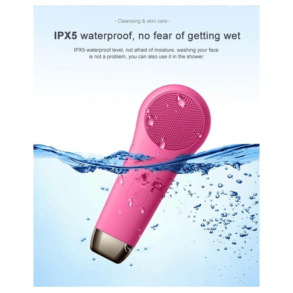 Sandsberg | 3-in-1 Gesichtsborste für strahlende, gesunde Haut