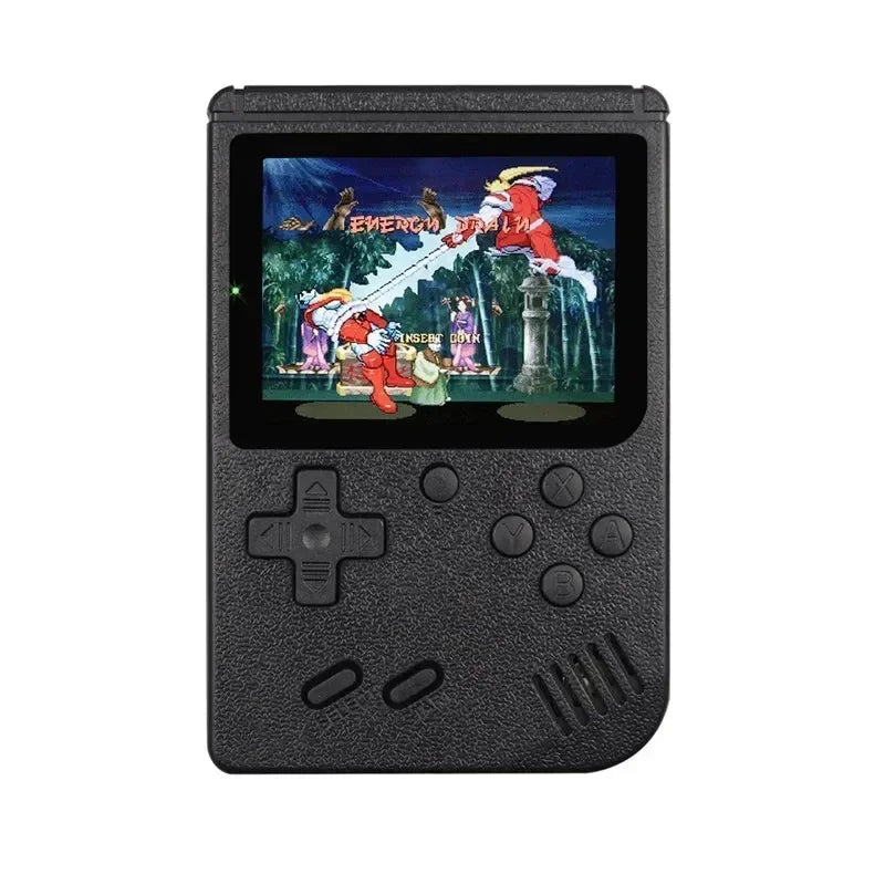 Mini Retro Handheld-Videospielkonsole - 3,0-Zoll-LCD, 500 integrierte 8-Bit-Spiele, perfektes Weihnachtsgeschenk für Kinder